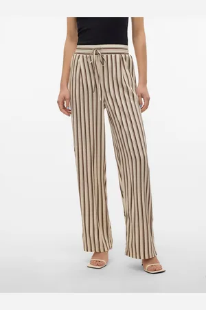 VERO MODA Jesmilo Taille Moyenne Pantalons