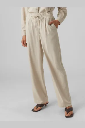 VERO MODA Jesmilo Taille Moyenne Pantalons