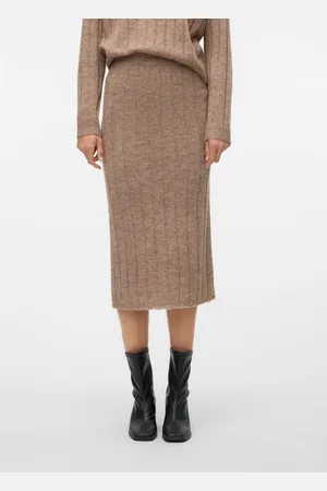 VERO MODA Willa Taille Haute Jupe Midi