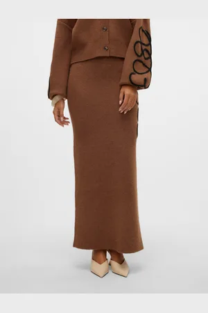 VERO MODA Snrose Taille Moyenne Jupe Longue