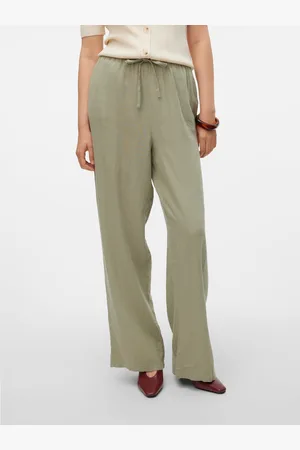VERO MODA Linn Taille Moyenne Pantalons