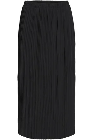 VILA Taille Haute Jupe Mi-longue