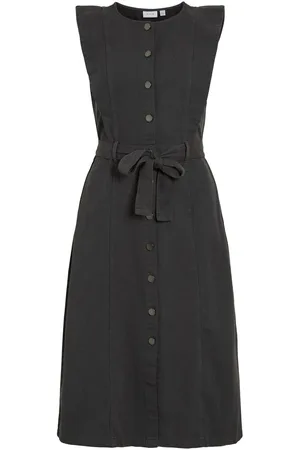 VILA Vilucianne - Midi Robe En Jean