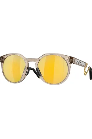 Unisex OO9279 HSTN METAL 927903 Lunettes de soleil O_matter Or Ronde Polarisé