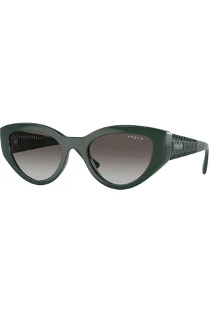 vogue Femme VO5566S 31228G Lunettes de soleil Nylon Gris Cat Eye Normale Ombré