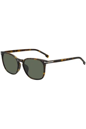 HUGO BOSS Homme BOSS 1668/F/SK 086/QT Lunettes de soleil Acétate Vert Carré