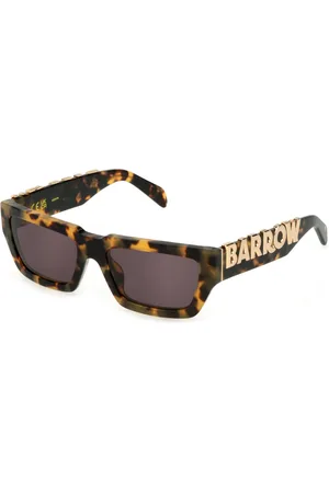 BARROW Unisex SBA003 STREAM 777 Lunettes de soleil Acétate Rouge Carré Normale