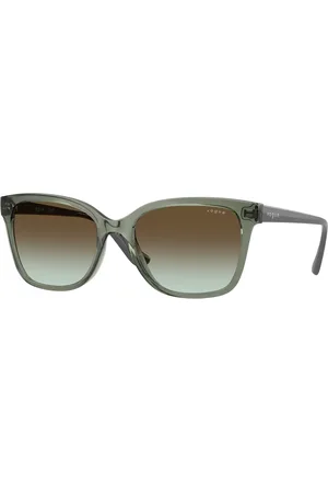 vogue Femme VO5426S 3086E8 Lunettes de soleil Injecté Marron Pillow Normale Ombré