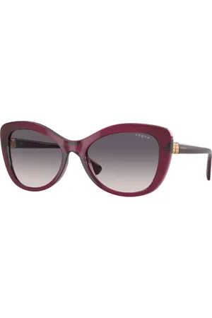 vogue Femme VO5515SB 298936 Lunettes de soleil Nylon Rose Papillon Normale Ombré