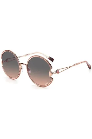 Missoni Femme MIS 0074/S EYR/FF Lunettes de soleil Métal Gris Ronde Normale Ombré