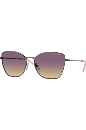 vogue Femme VO4279S 514970 Lunettes de soleil Métal Jaune Papillon Normale Ombré
