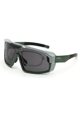 Briko Unisex Y9D Load Modular Green Military Geyser A0H Lunettes de soleil Plastique Masque Normale