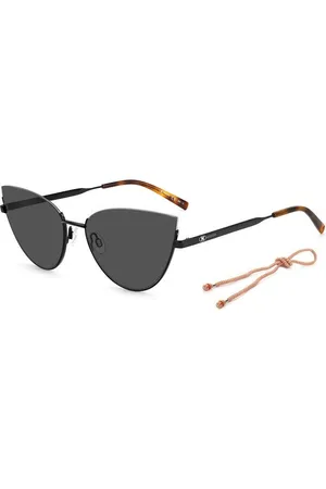 Missoni Femme MMI 0100/S 807/IR Lunettes de soleil Métal Gris Cat Eye Normale