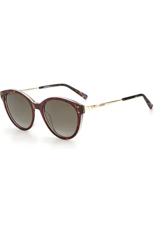 Missoni Femme MIS 0026/S 086/HA Lunettes de soleil Plastique Marron Cat Eye Ombré