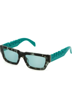 BARROW Unisex SBA003V STREAM 05AQ Lunettes de soleil Acétate Bleu Carré Normale