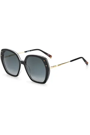 Missoni Femme MIS 0025/S 807/9O Lunettes de soleil Bio PMMA Gris Papillon Ombré