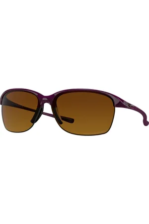 Femme OO9191 UNSTOPPABLE 919103 Lunettes de soleil O_matter Marron Carré Polarisé Dégradé