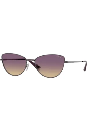 vogue Femme VO4324S 514970 Lunettes de soleil Métal Jaune Papillon Normale Ombré