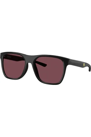 FERRARI Unisex FZ6013D 501/1E Lunettes de soleil Injecté Rouge Carré Normale