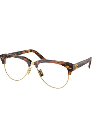Miu Miu Femme MU 09ZS 19P08N Lunettes de soleil Acétate Transparent Pilote Normale Blue Anti Light - pour PC
