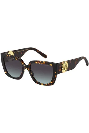 Marc Jacobs Femme MARC 687/S 086/98 Lunettes de soleil Acétate Gris Carré Normale Ombré
