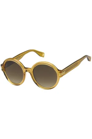 Marc Jacobs Femme MJ 1036/S 40G/HA Lunettes de soleil Acétate Marron Ronde Normale Ombré