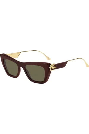 Etro Unisex 0028/S LHF/QT Lunettes de soleil Acétate Vert Carré Normale