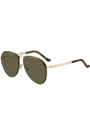 Etro Unisex 0033/S 000/QT Lunettes de soleil Métal Vert Pilote Normale