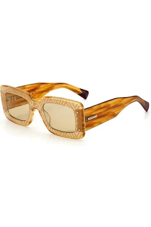 Missoni Femme MIS 0041/S 10A/QT Lunettes de soleil Bio PMMA Vert Carré