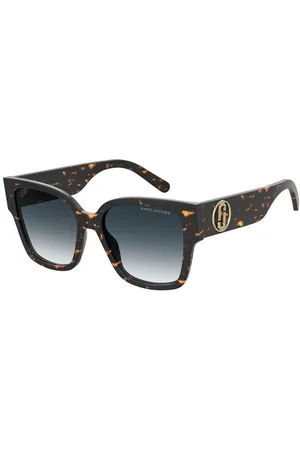 Marc Jacobs Femme MARC 698/S 086/08 Lunettes de soleil Acétate Bleu Carré Normale Ombré