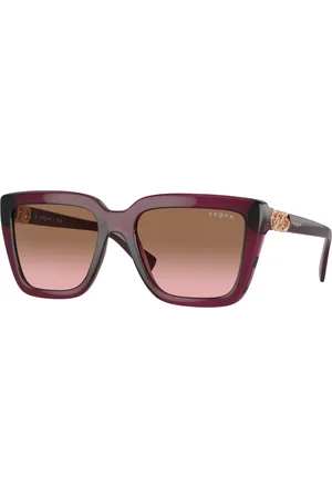 vogue Femme VO5575SB 298914 Lunettes de soleil Nylon Rose Papillon Normale Ombré