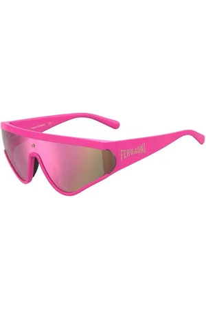 Chiara Ferragni Femme CF 7021/S 35J/VQ Lunettes de soleil outlet Plastique Gris Masque Multicouche