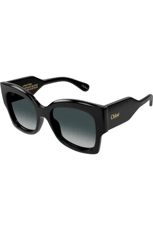 Chloé Femme CH0252S 001 Lunettes de soleil Acétate Gris Papillon
