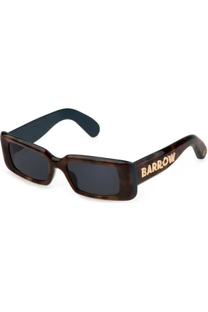 BARROW Unisex SBA007 TRIPPY 0ALI Lunettes de soleil Acétate Gris Carré Normale