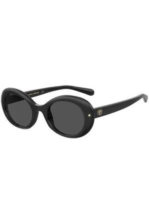 Chiara Ferragni Junior CF 7028/S 807/IR Lunettes de soleil outlet Plastique Gris Géométrique Normale