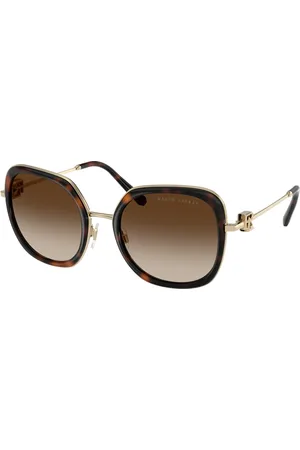 Ralph Lauren Femme RL7088 911613 Lunettes de soleil Métal Carré Normale Ombré