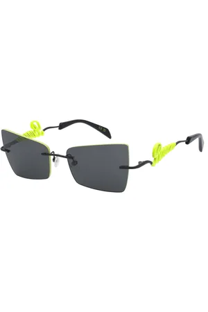 BARROW Femme SBA014 CALYPSO GLASANT 08AM Lunettes de soleil Métal Gris Papillon Normale