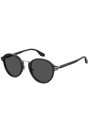 Marc Jacobs Homme MARC 533/S 2M2/IR Lunettes de soleil Acétate Gris Ronde Normale