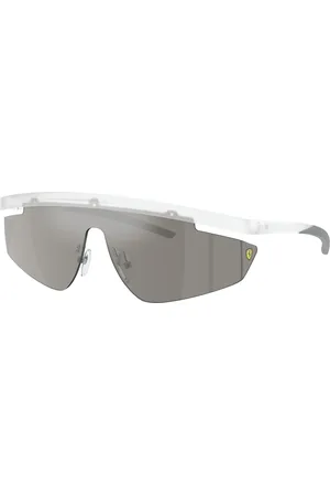 FERRARI Unisex FZ6001 505/6G Lunettes de soleil Injecté Géométrique Normale Miroir