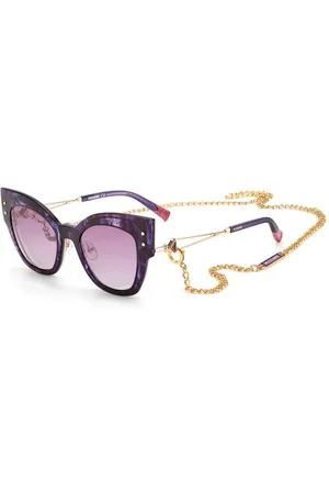 Missoni Femme MIS 0054/CS J5G/9R Lunettes de soleil Métal Rose Cat Eye Normale Ombré