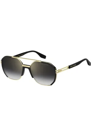 Marc Jacobs Homme MARC 749/S RHL/FQ Lunettes de soleil Métal Gris/ Pilote Miroir Ombré