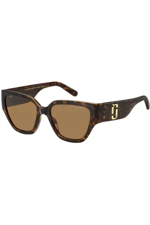 Marc Jacobs Femme MARC 724/S 086/70 Lunettes de soleil Injecté Marron Carré