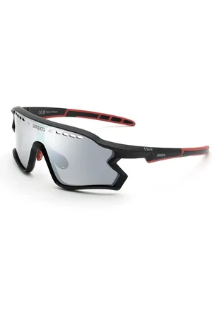 Briko Unisex I6L Daintree Black red Lunettes de soleil Nylon Gris Géométrique Normale