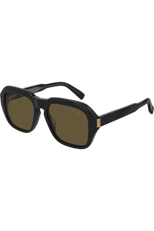 Dunhill Unisex DU0001S 001 Lunettes de soleil Marron Carré