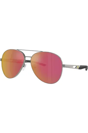 FERRARI Unisex FZ5002D 104/6Q Lunettes de soleil Métal Rouge Pilote Miroir