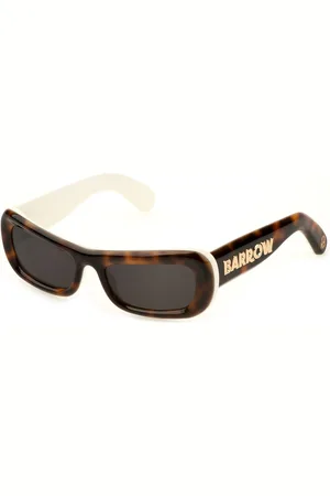 BARROW Unisex SBA006 ALIEN 06FM Lunettes de soleil Acétate Gris Papillon Normale