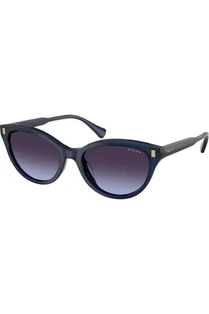 Ralph Lauren Femme RA5326U 60594Q Lunettes de soleil Acétate Violet Cat Eye Normale Ombré