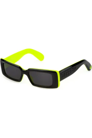 BARROW Unisex SBA007V TRIPPY 0B29 Lunettes de soleil Acétate Gris Carré Normale