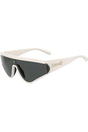 Chiara Ferragni Femme CF 7021/S VK6/IR Lunettes de soleil outlet Plastique Gris Masque
