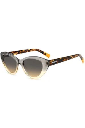 Missoni Femme MIS 0086/S MQE/GA Lunettes de soleil Acétate Marron Ronde Normale Ombré